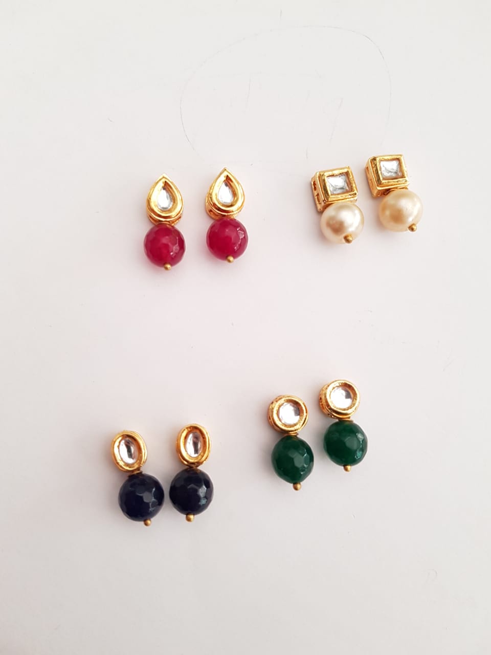 Kundan Pearl Earring