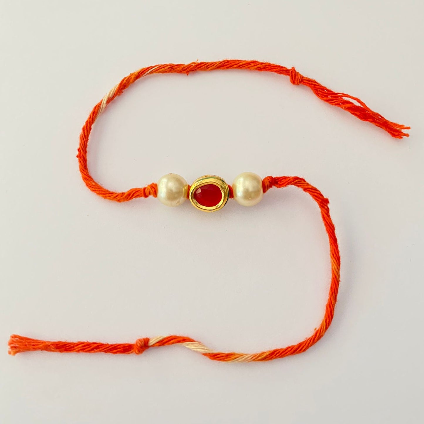 RED KUNDAN POLI RAKHI