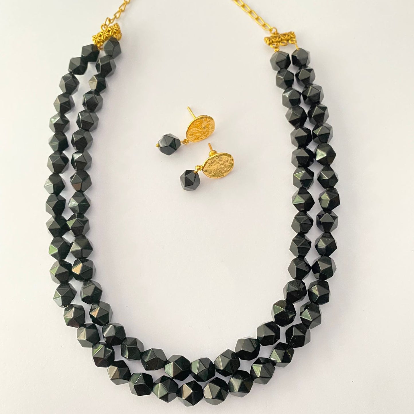 Black Stone Necklace