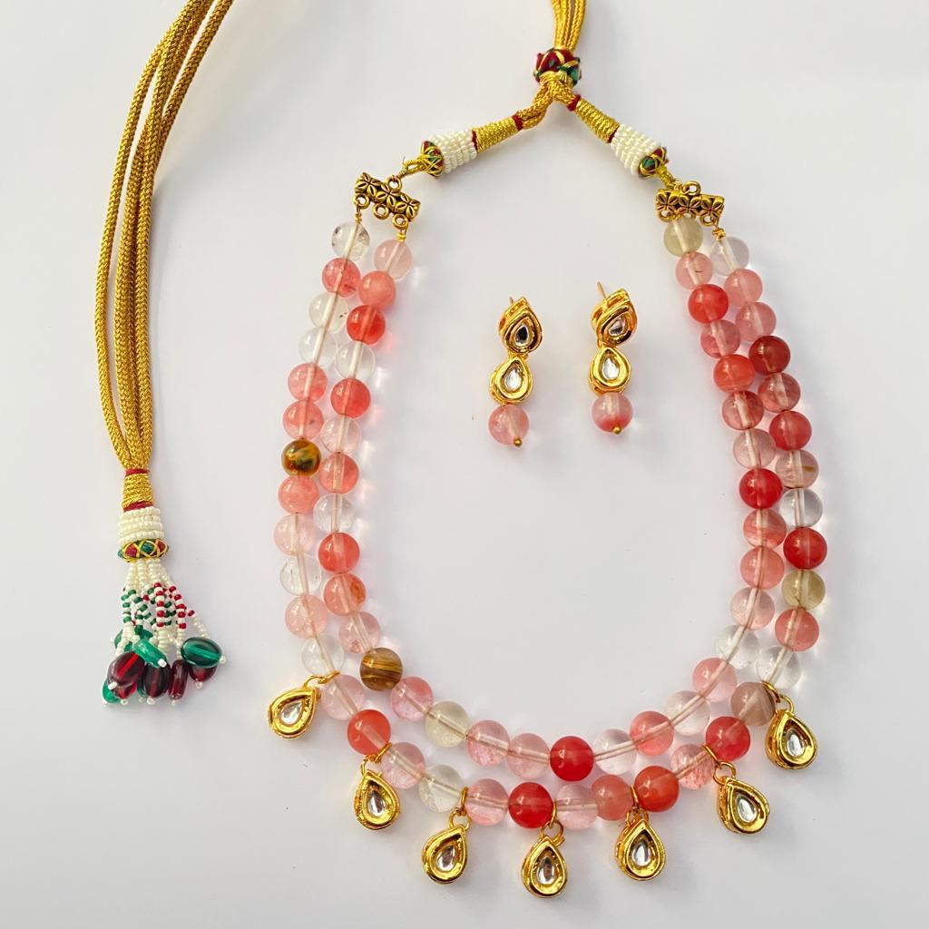 Multi Color Kundan Necklace