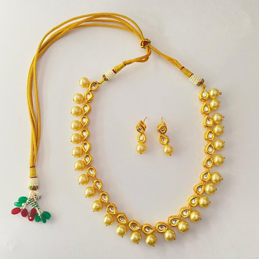 KUNDNAN POLKI NECKLACE SET