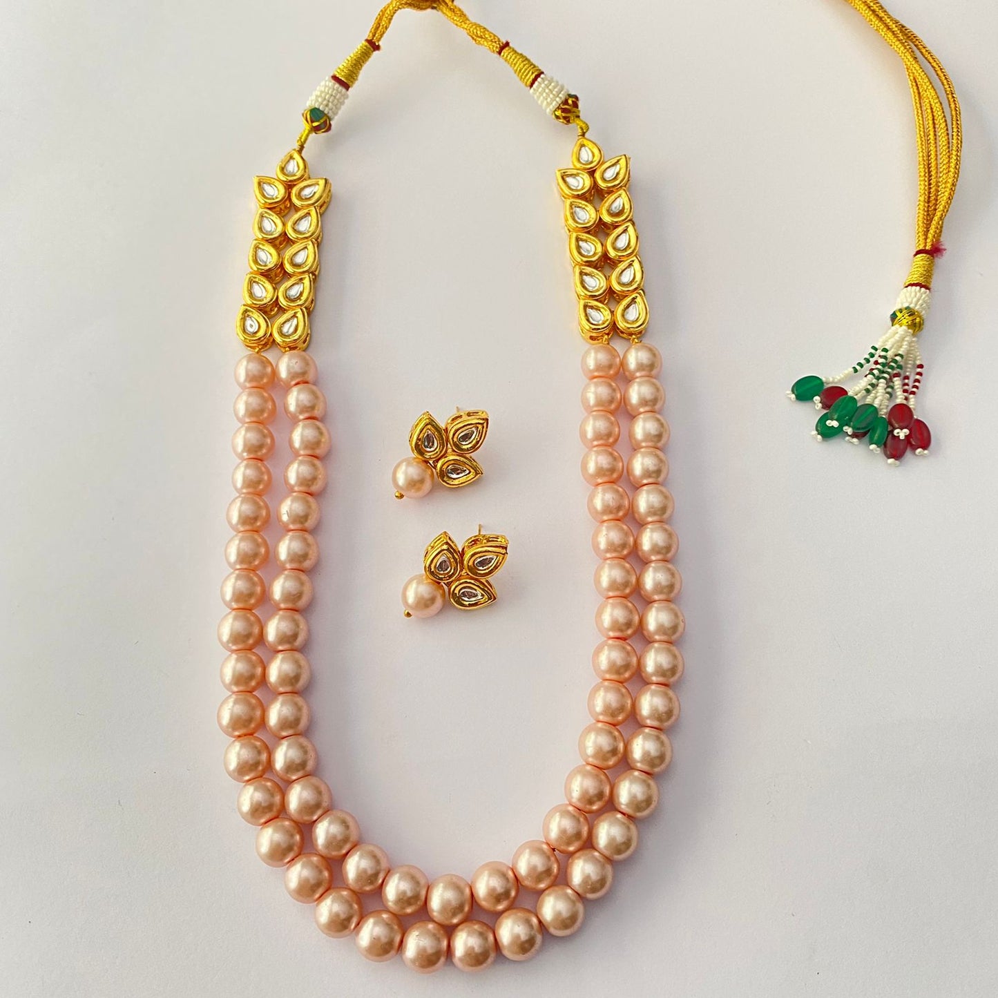 Kundan Polki Necklace Set