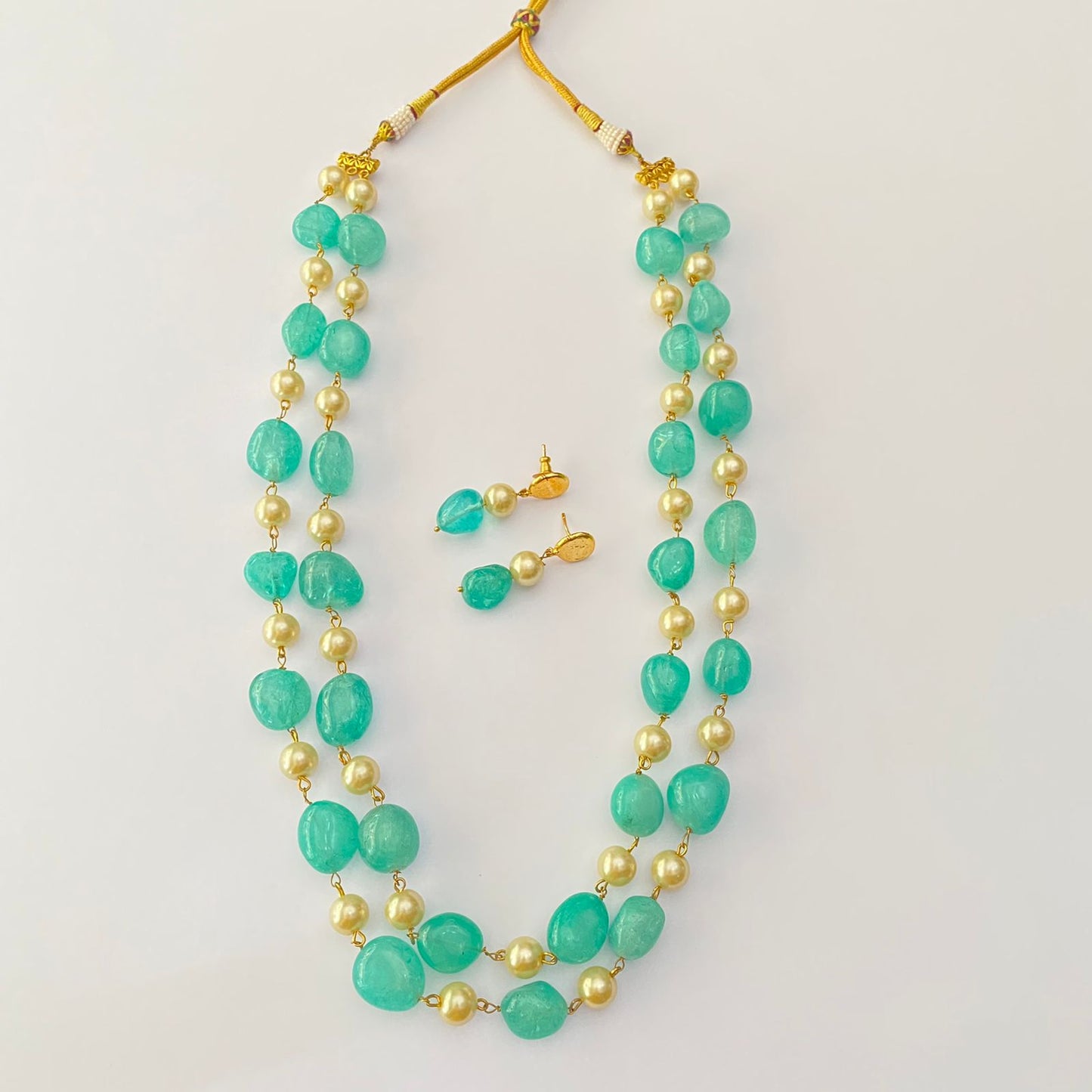 Aquamarine Stone Necklace