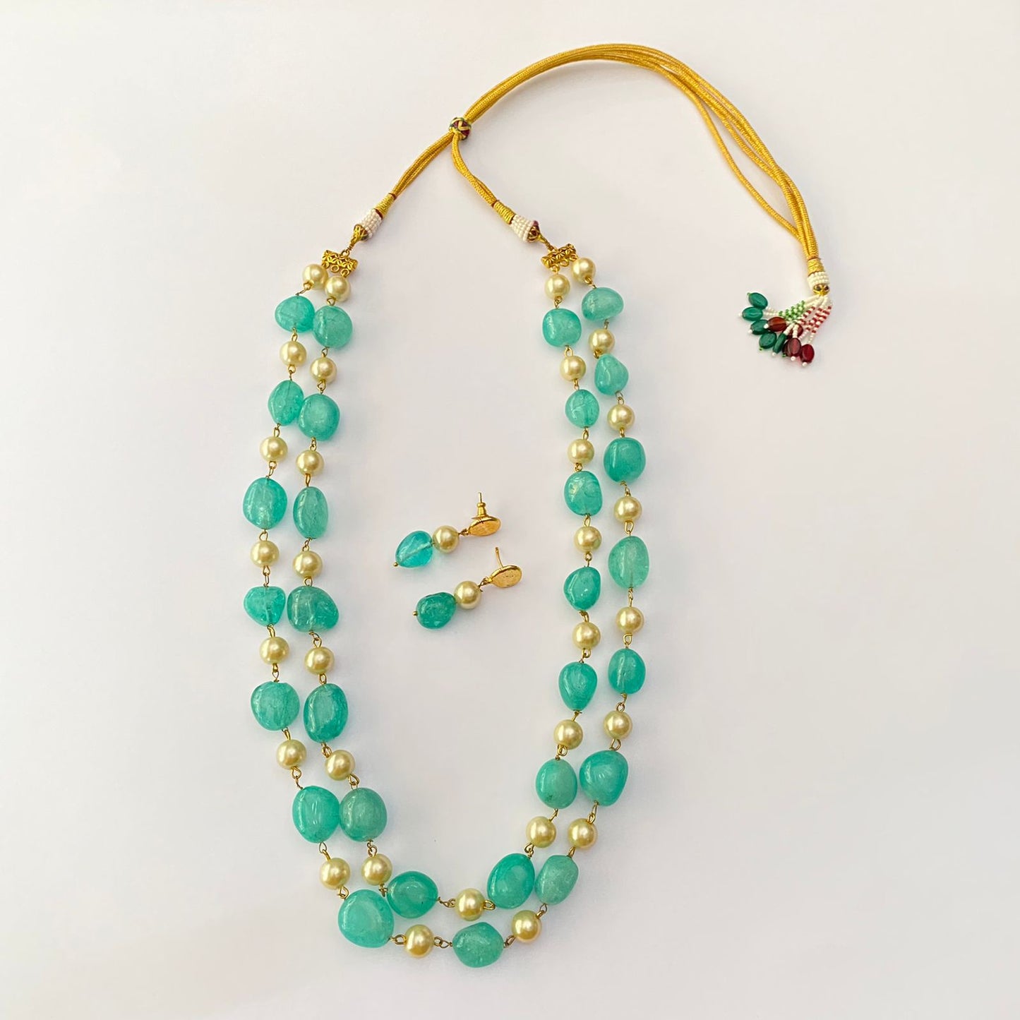 Aquamarine Stone Necklace