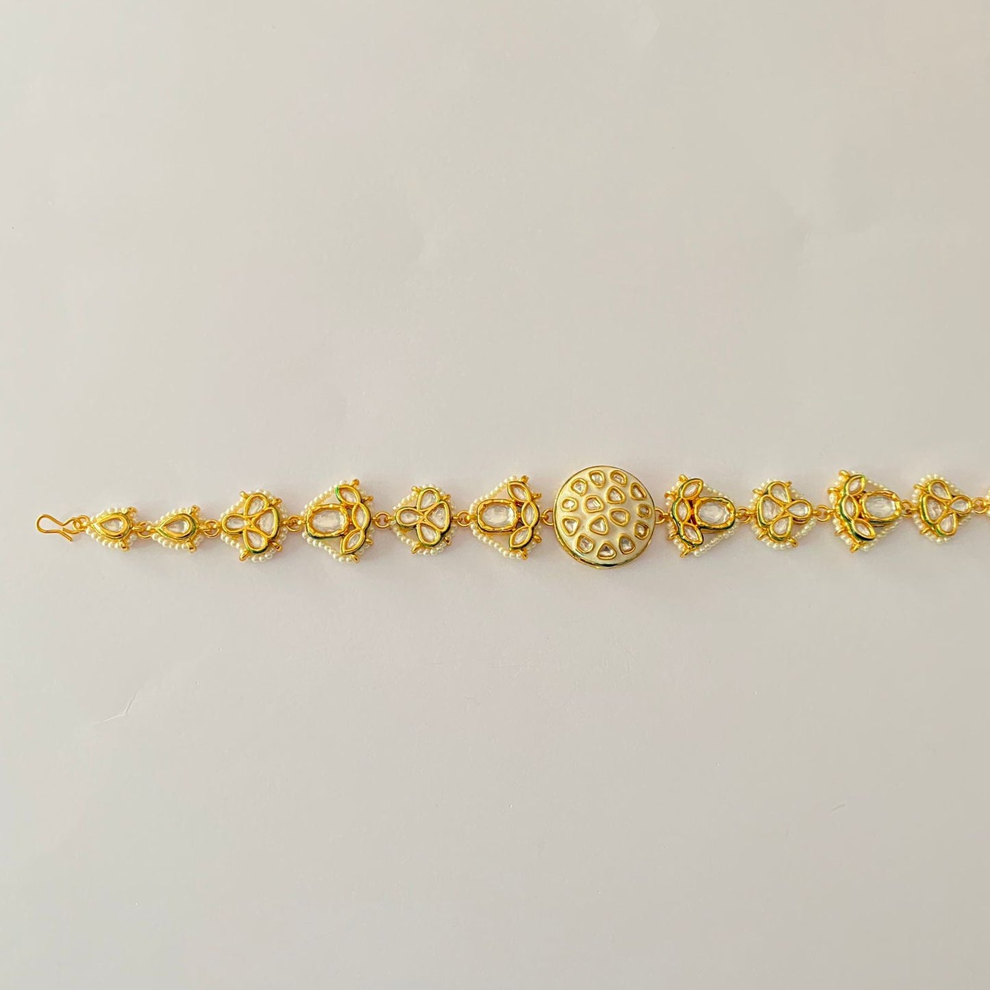Kundan Beads Mathapatti For Wedding
