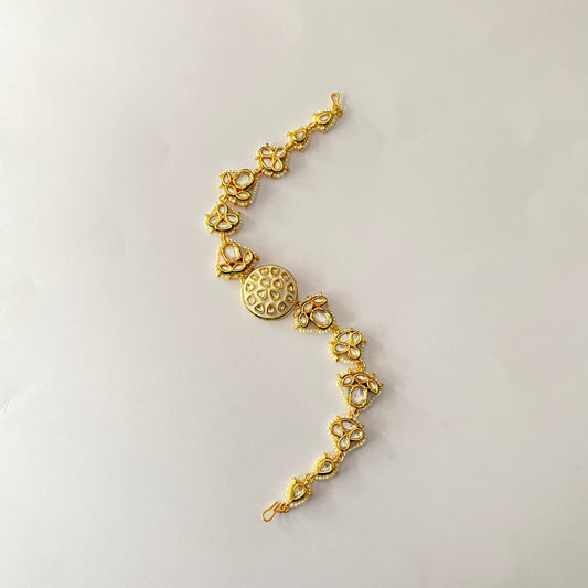 Kundan Beads Mathapatti For Wedding
