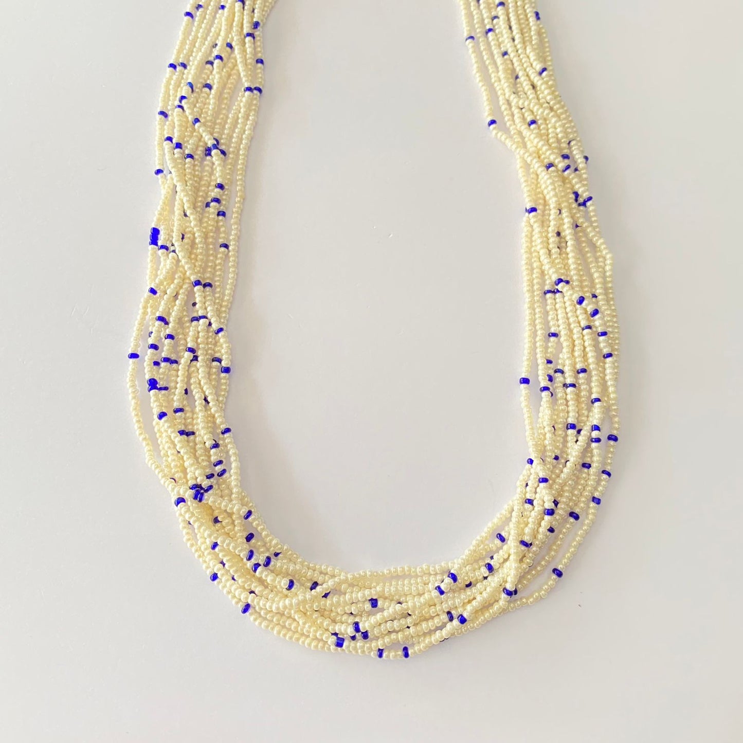 Multi Layer Blue Necklace