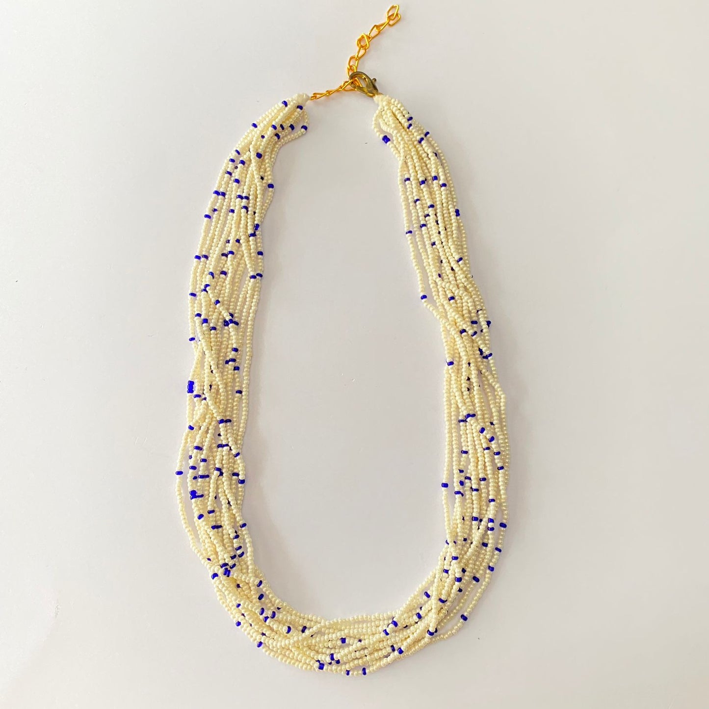 Multi Layer Blue Necklace
