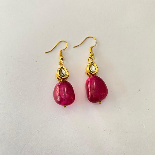 Kundan Hanging Earring