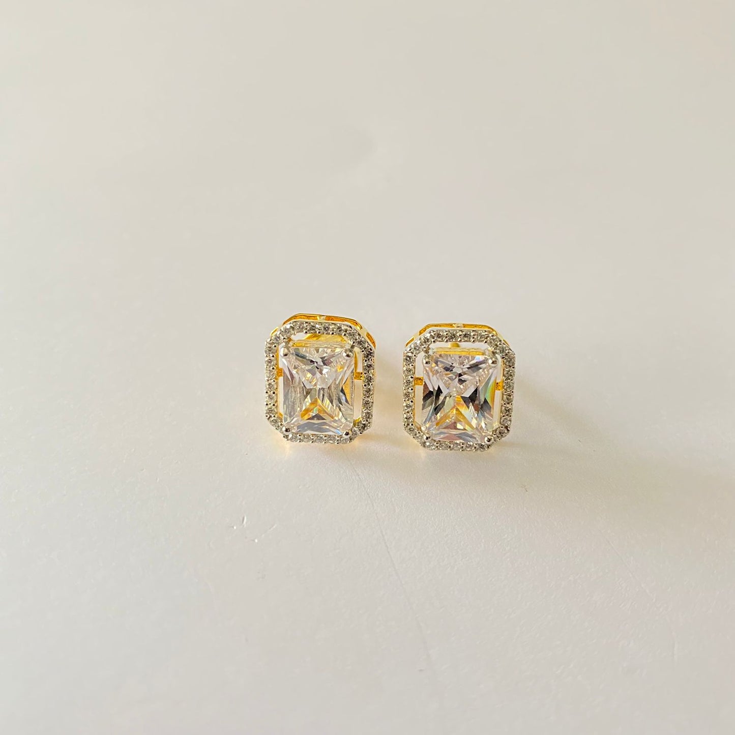 Diamond Gold Plated Solitaire