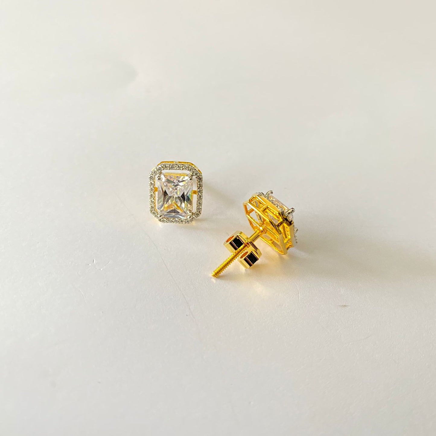 Diamond Gold Plated Solitaire