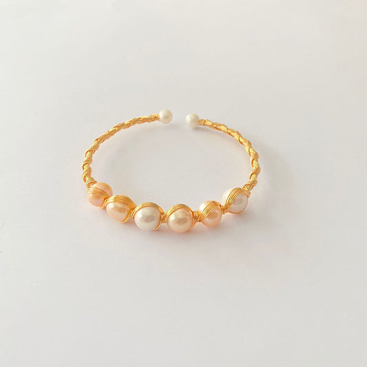 Pearl Openable Bracelet