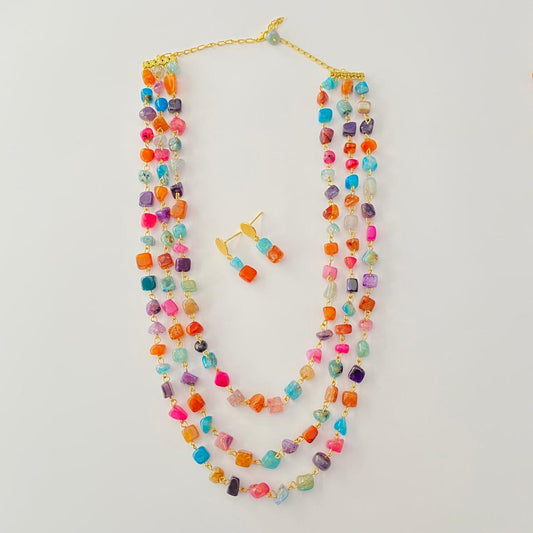 Multi 3 Layer Necklace set