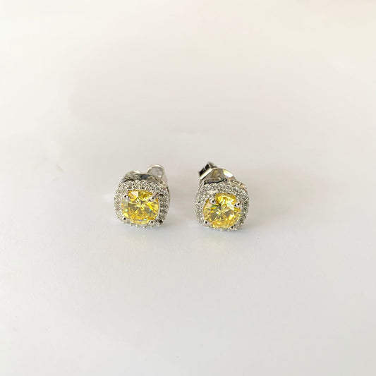 Yellow Diamond Pure Silver 92.5
