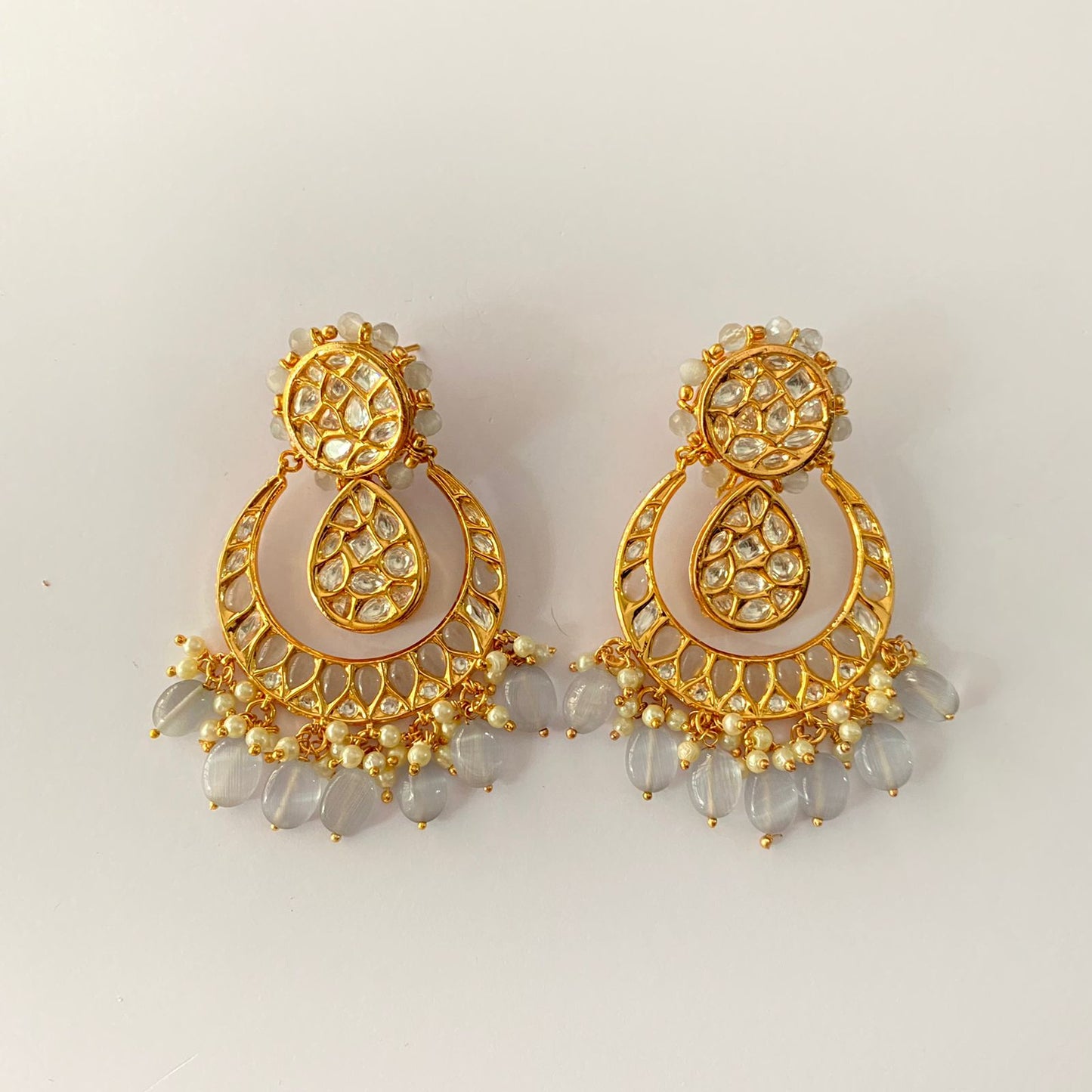 Kundan Gold Plated Earring