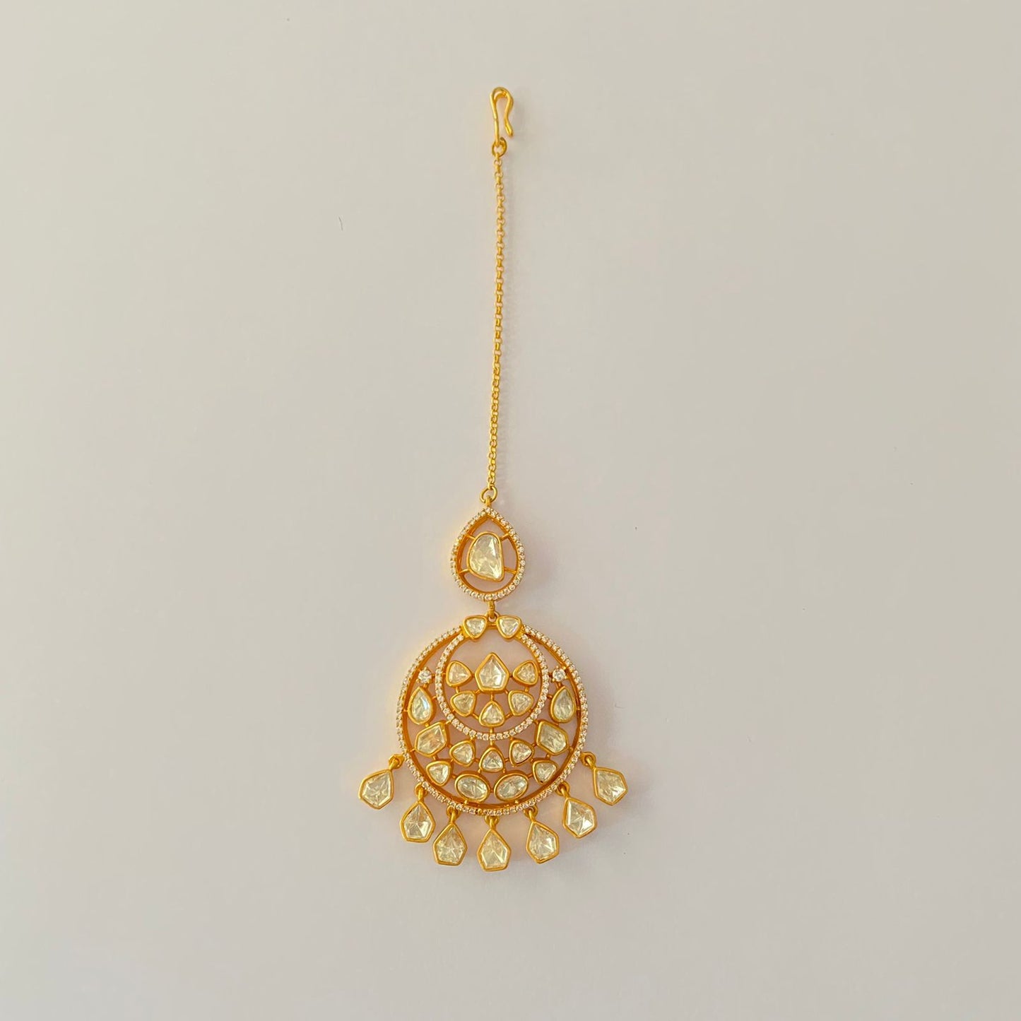 Trendy Moissanite mangtika