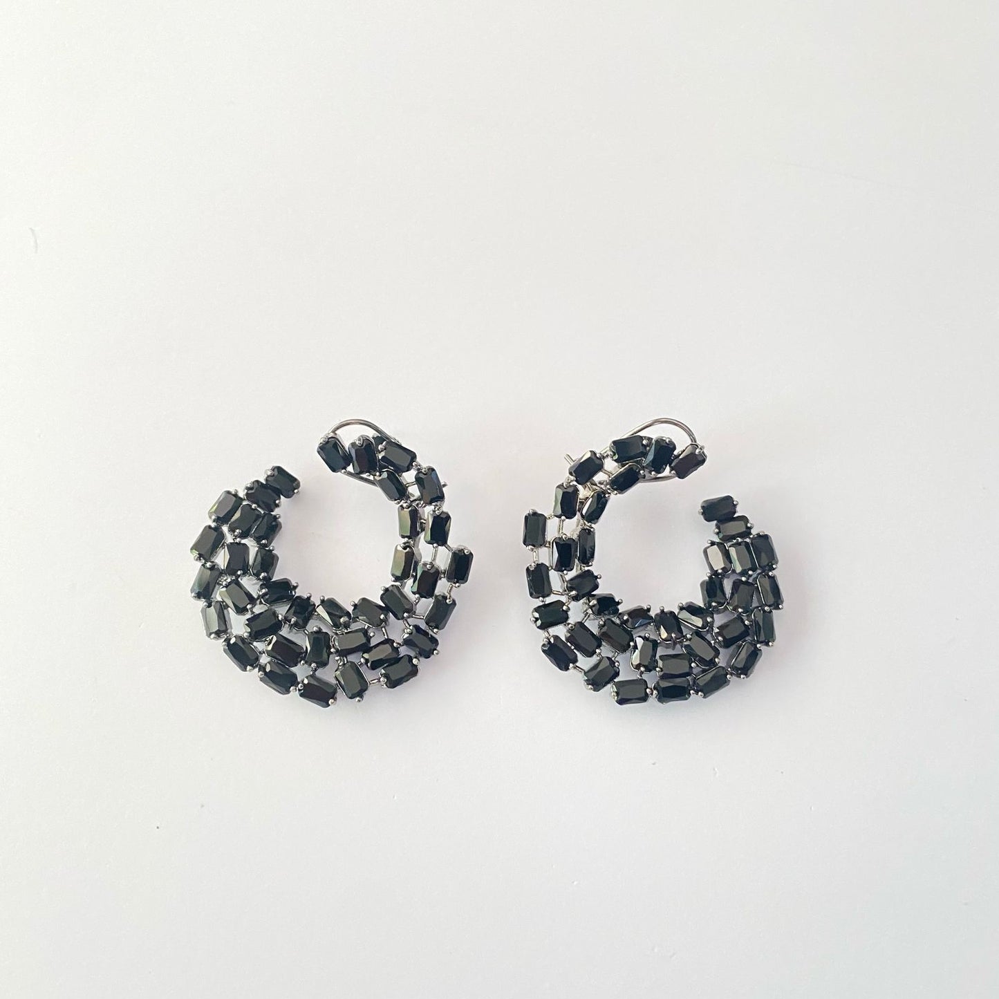 Black Oxidised Stud