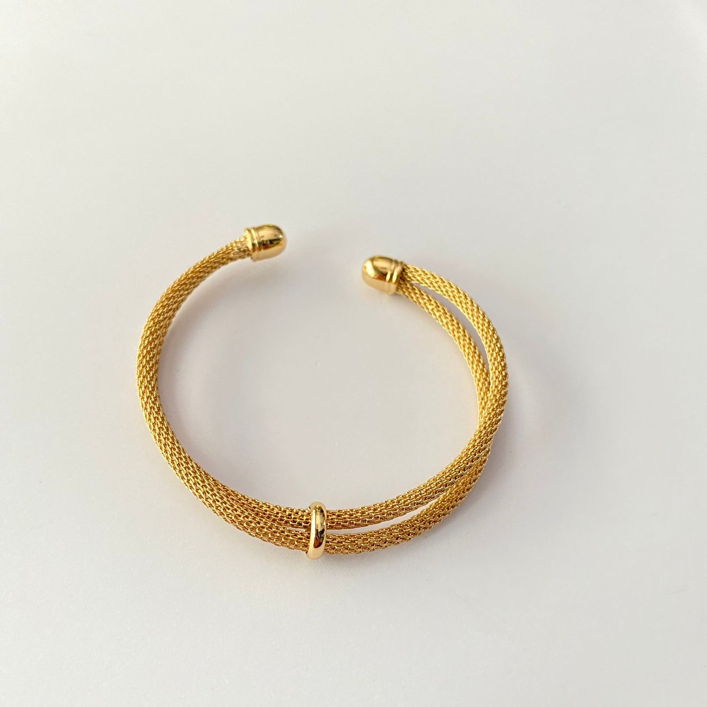 Gold Plated Sleek Bracelet