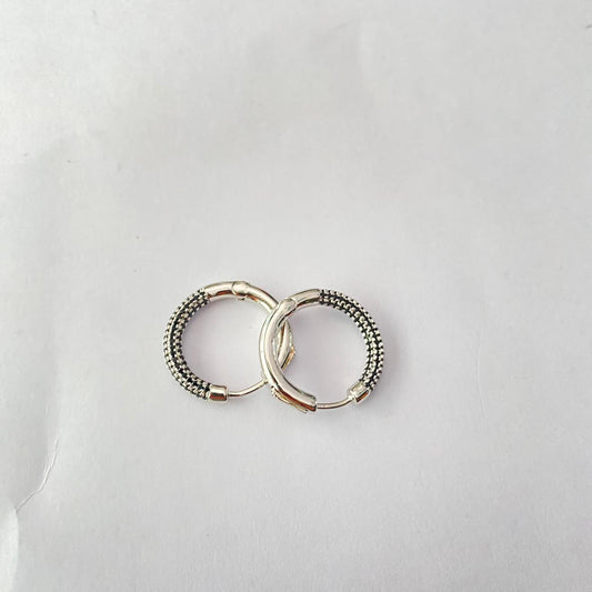 Black Silver Plated Bali