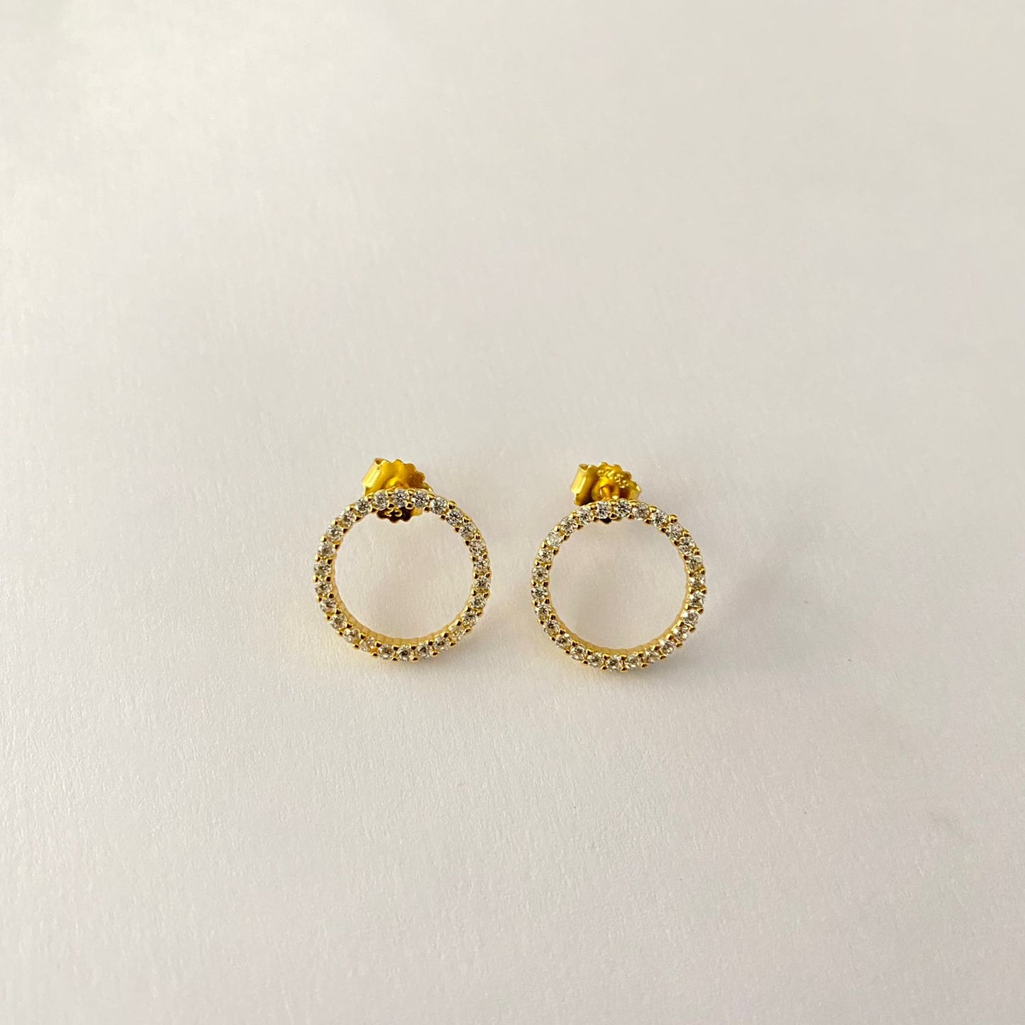 Gold Plated Pure Silver 92.5 Earring