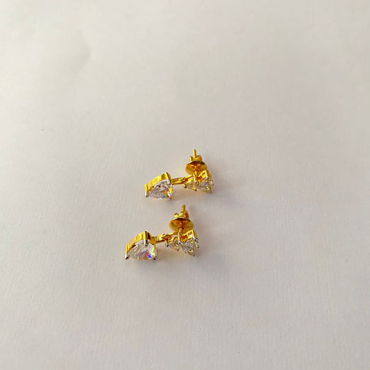 Gold Plated Pure Silver 92.5 Earring
