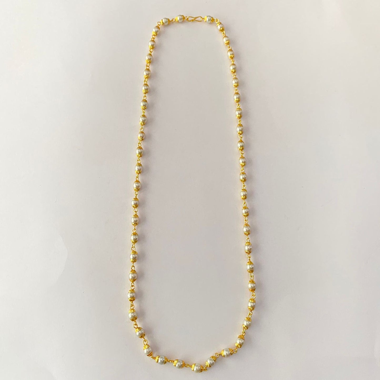 Gold Plated Matar Ball Chain