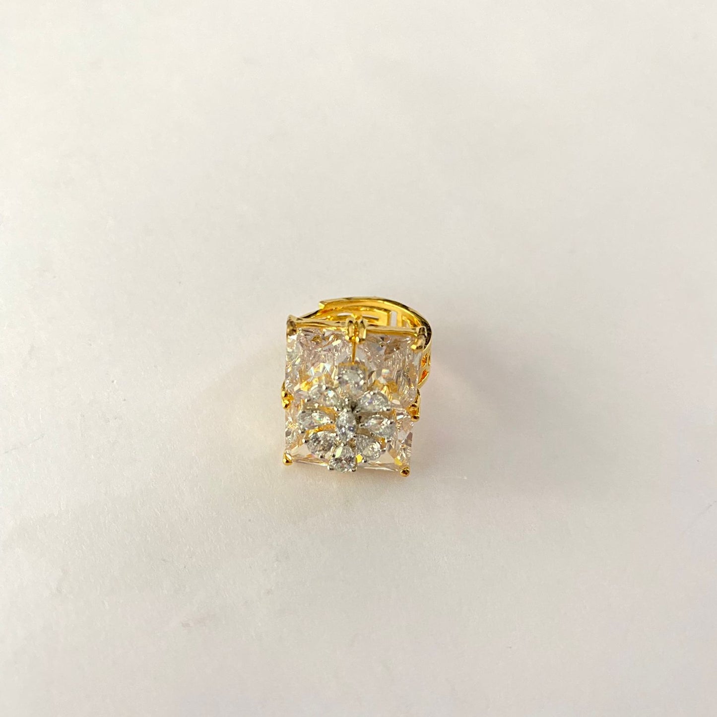 Gold Plated Diamond Ring
