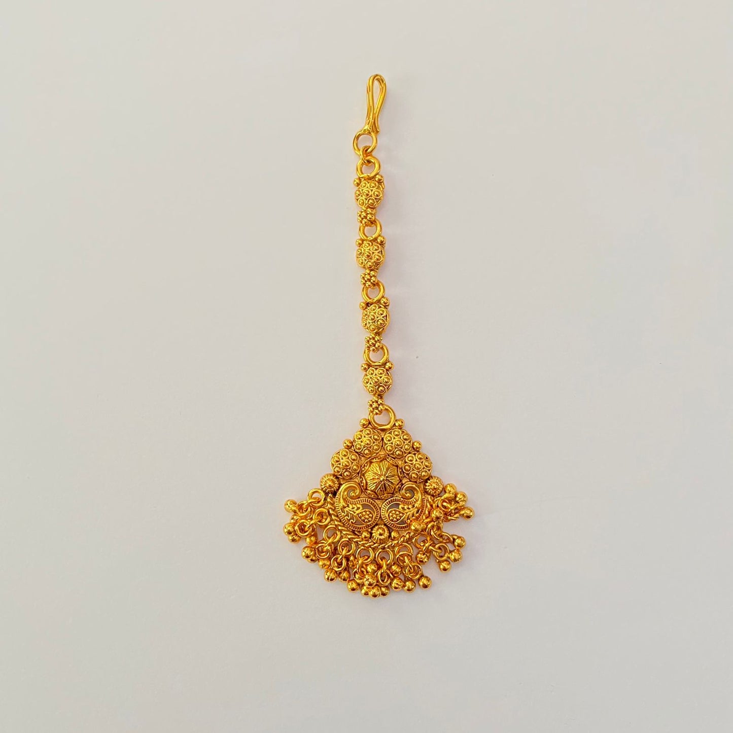 Temple look Antique Gold Plated Mangtika