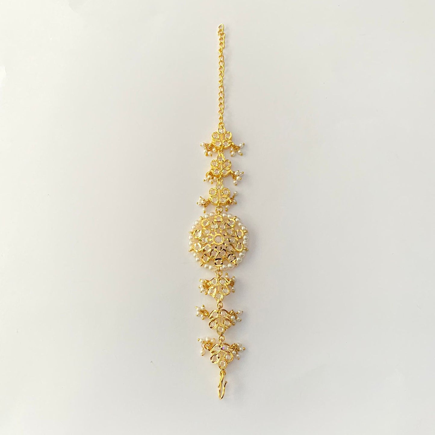 Gold Plated with small pearl Bracelet