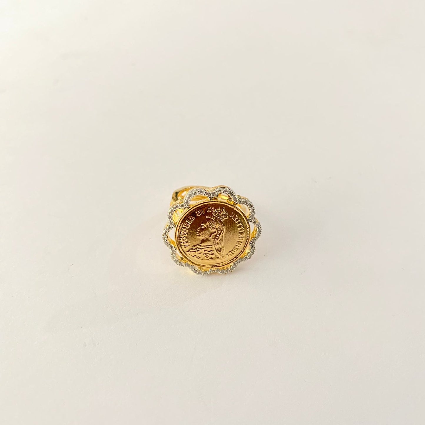 Gold Plated Gini Ring