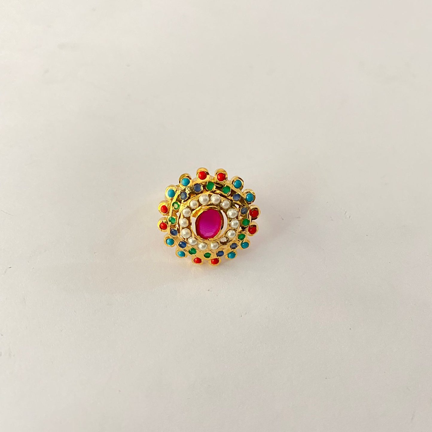 Multi Jadau Ring