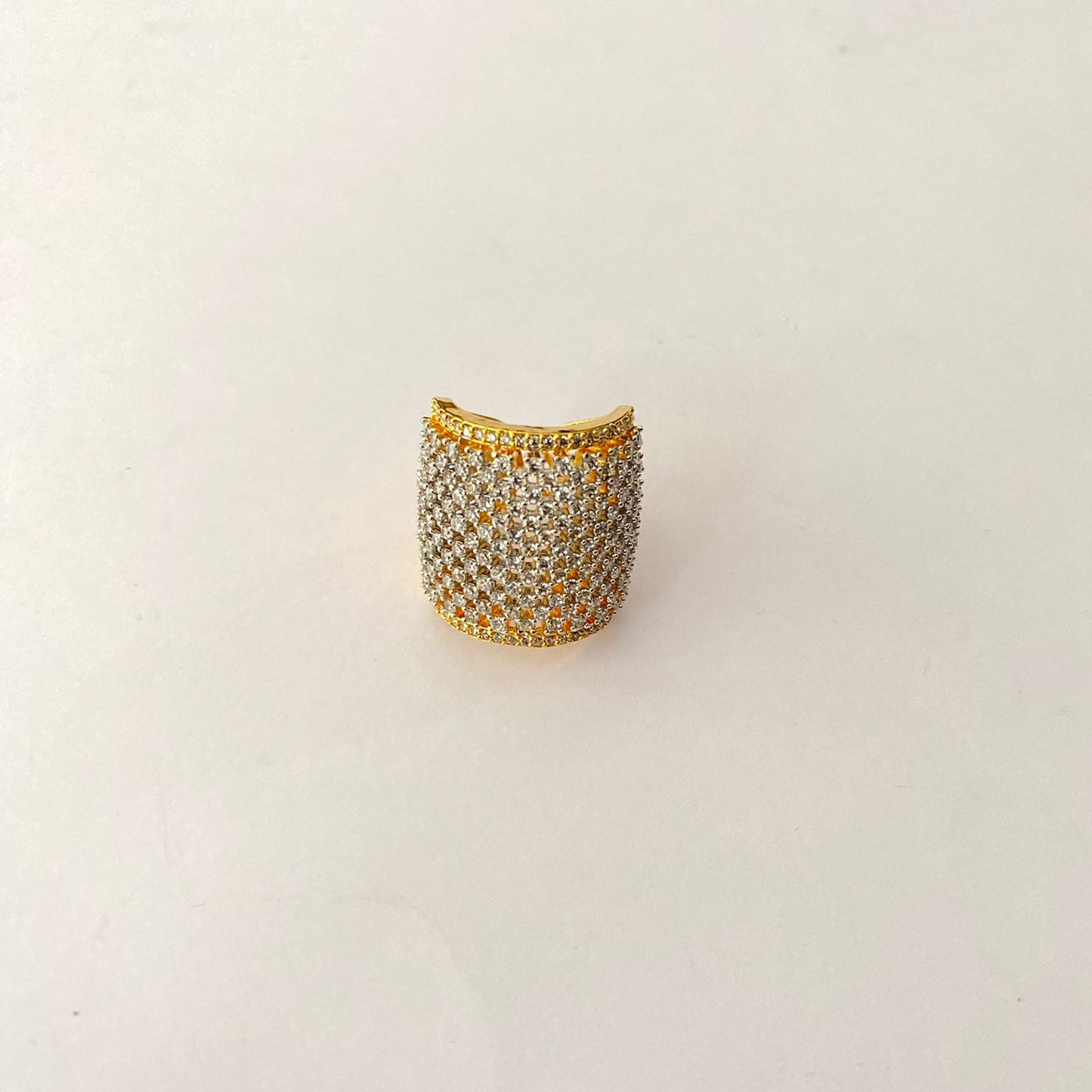 Diamond Gold Plated Ring