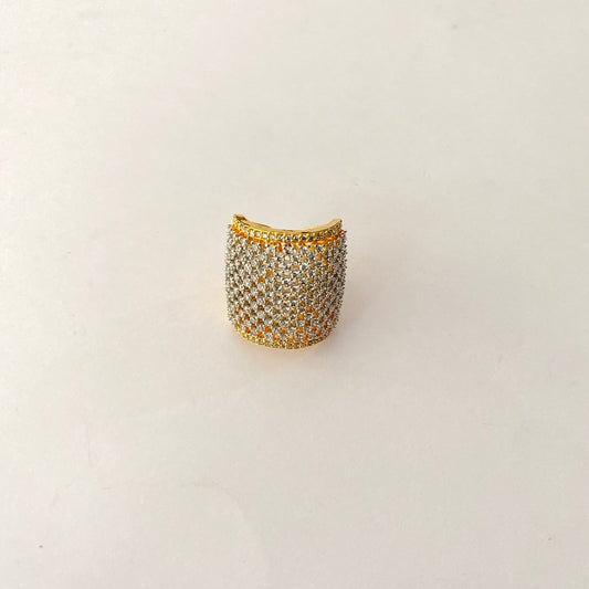 Diamond Gold Plated Ring