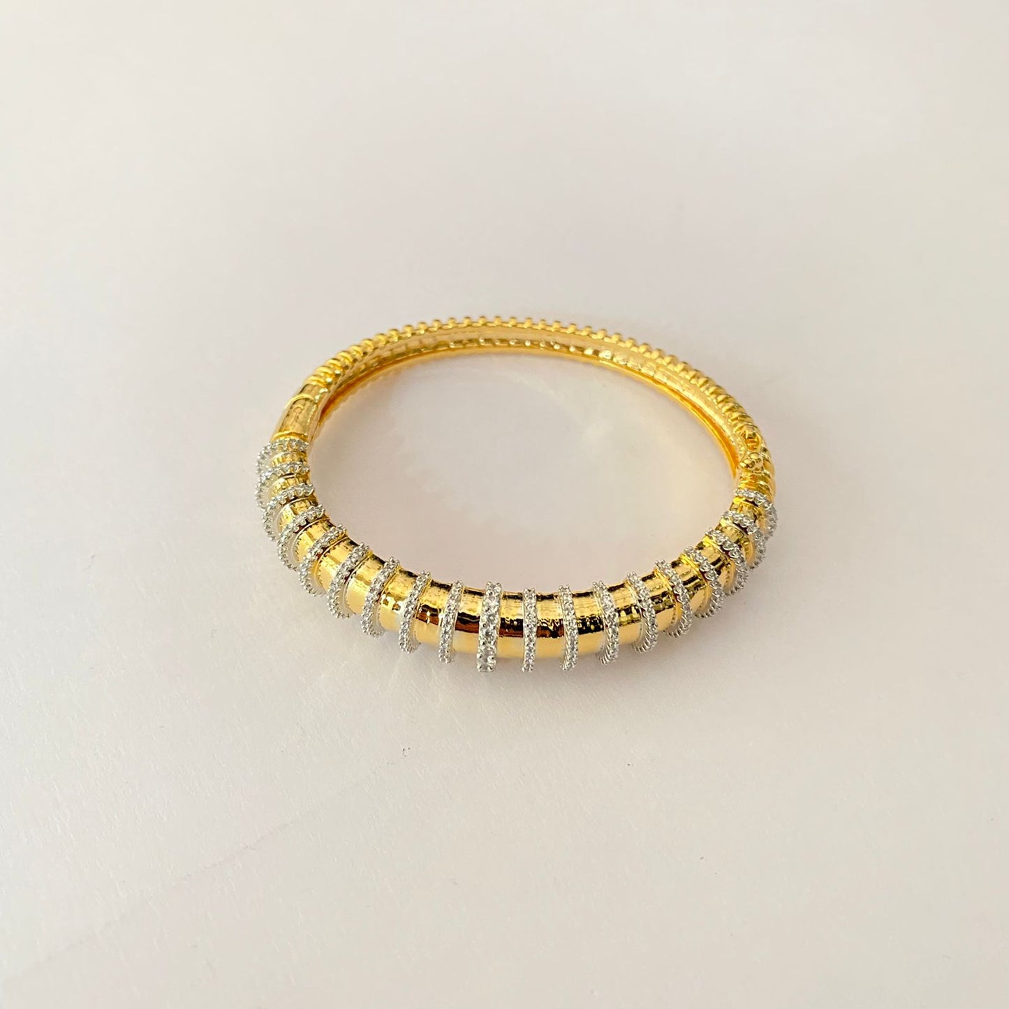 Gold Plated Diamond Bracelet