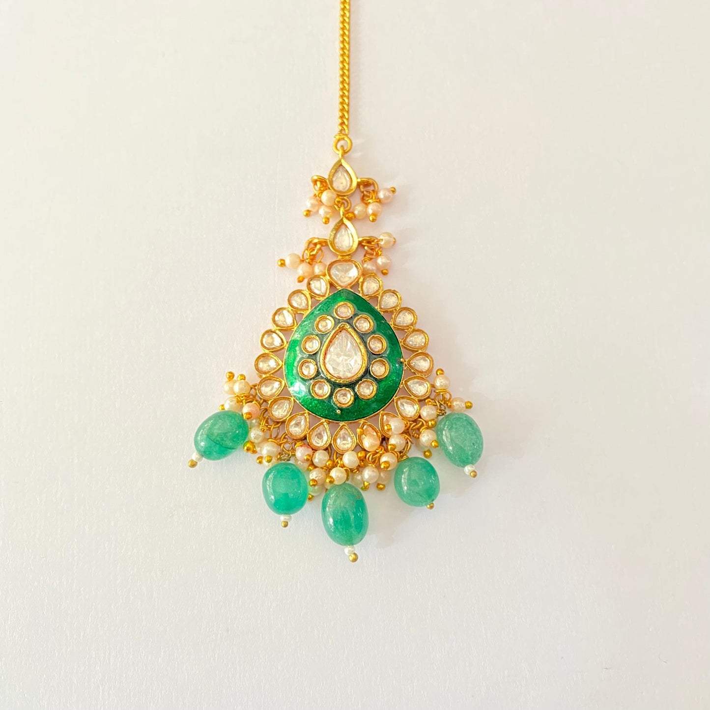 Kundan Polki Mangtika New Design