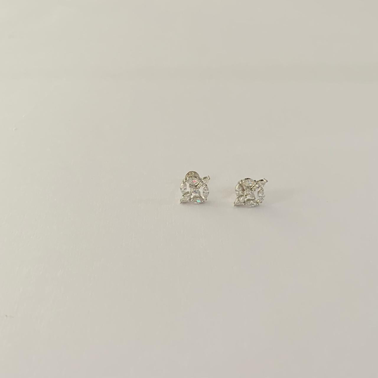 Silver Plated Latest Design Pure Silver 92.5 Earring