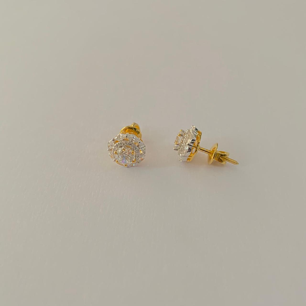 Gold Plated latest Design Pure Silver 92.5 Earring