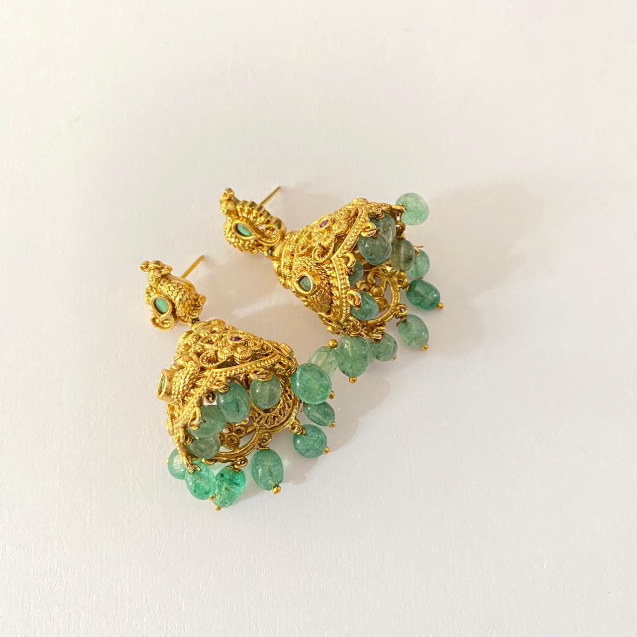 Gold Plated Traditional Latest design Jhumka