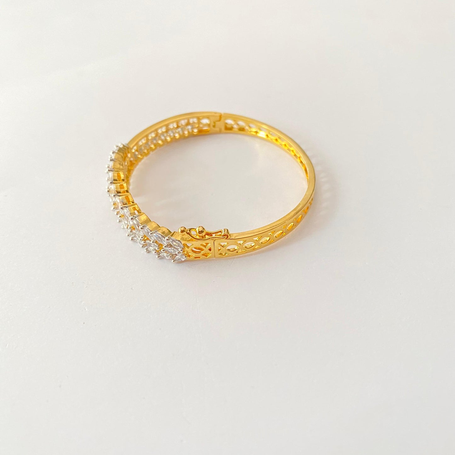 A.D Gold Plated Latest Bracelet