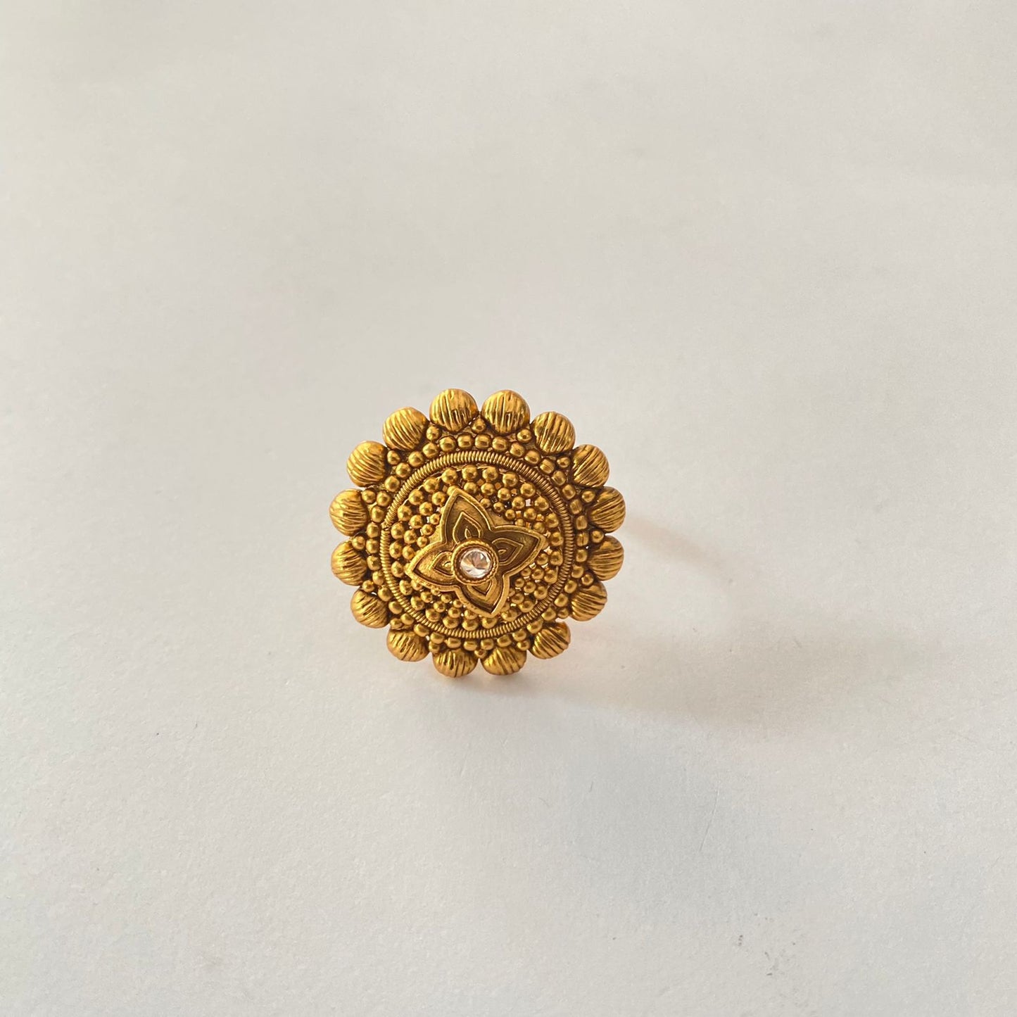 Antique Gold Plated Ring