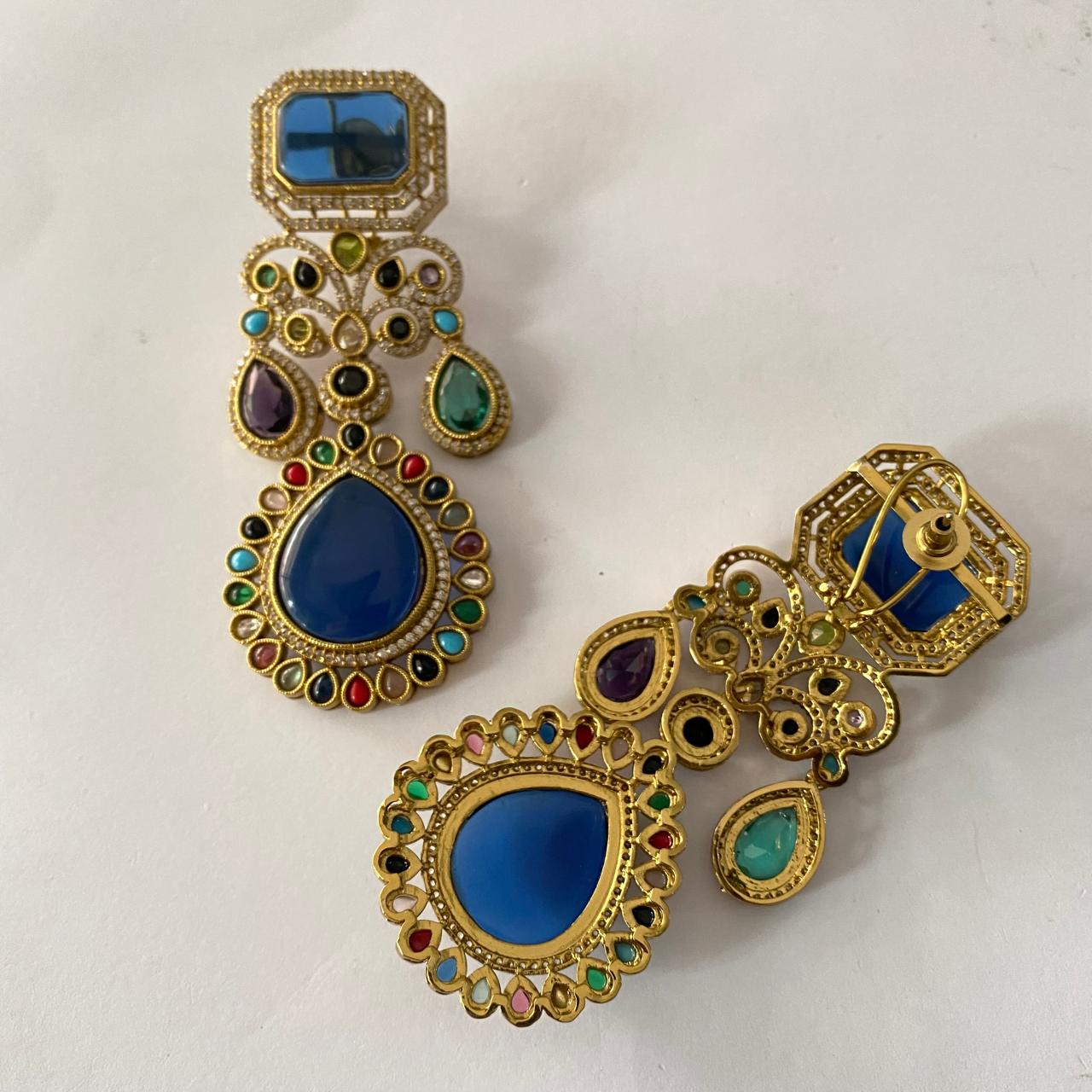 Sabyasachi Statement Antique Gold Plated Earring