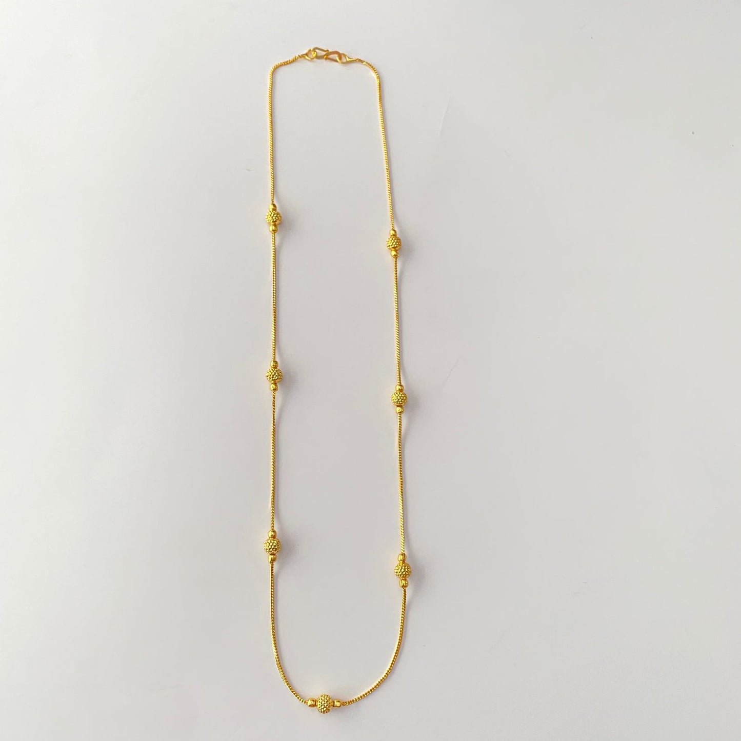 Gold Plated with Matar Ball Chain
