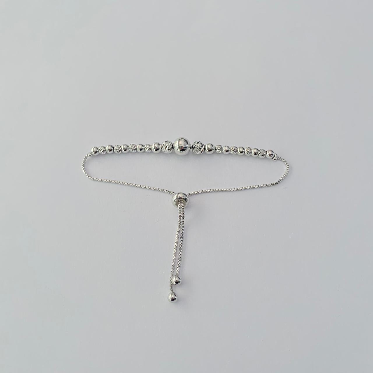 Silver plated sleek latest design tennis Bracelet