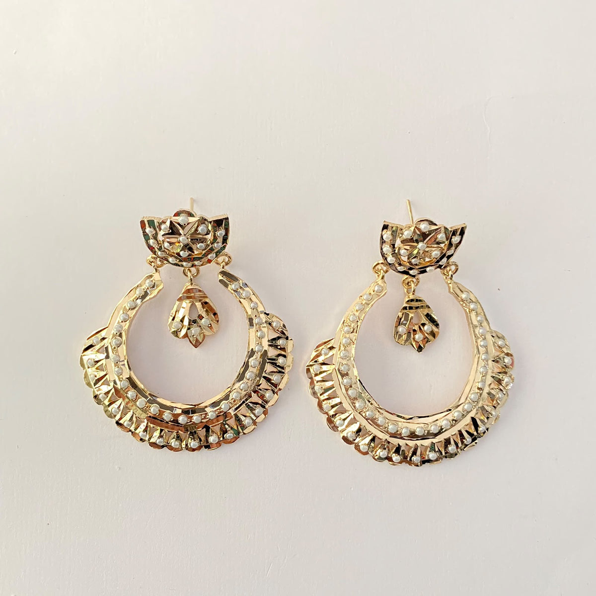 Pearl Jadau Earring