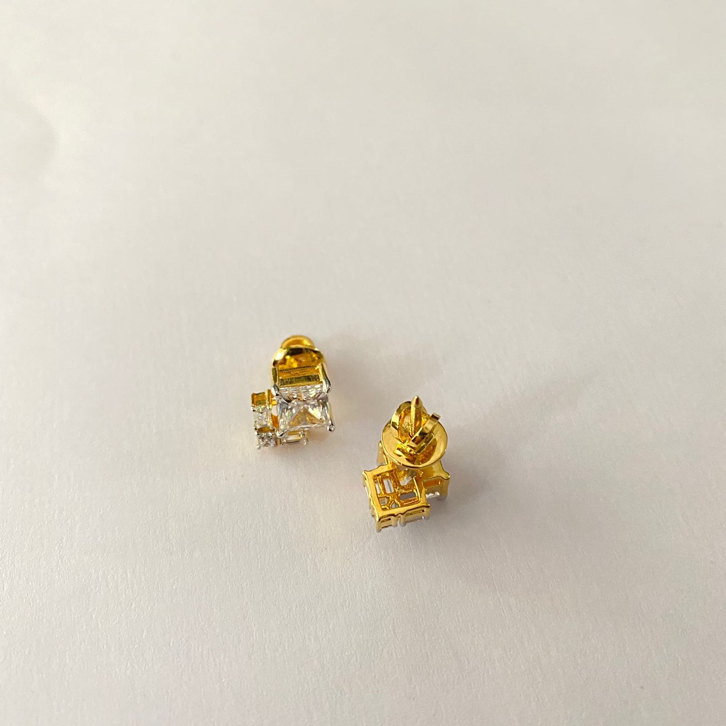 Gold Plated Pure Silver Earring