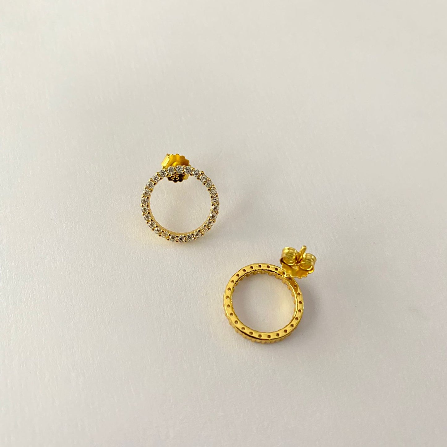 Gold Plated Pure Silver 92.5 Earring