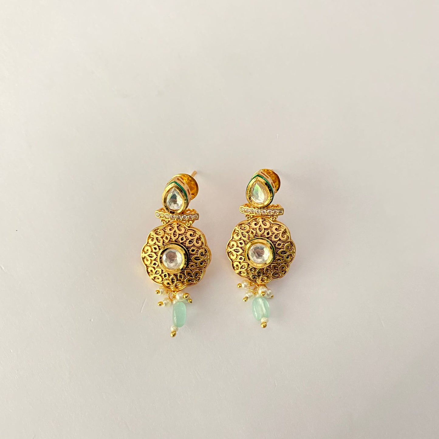 Kundan Gold Plated Choker Set