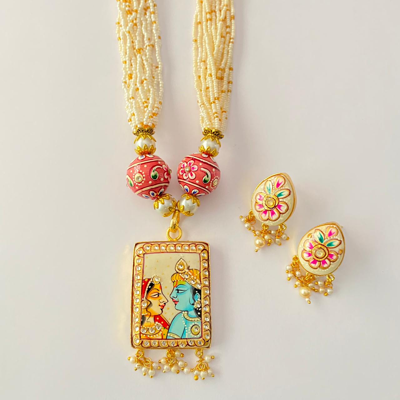 Radhakrishn Necklace Set