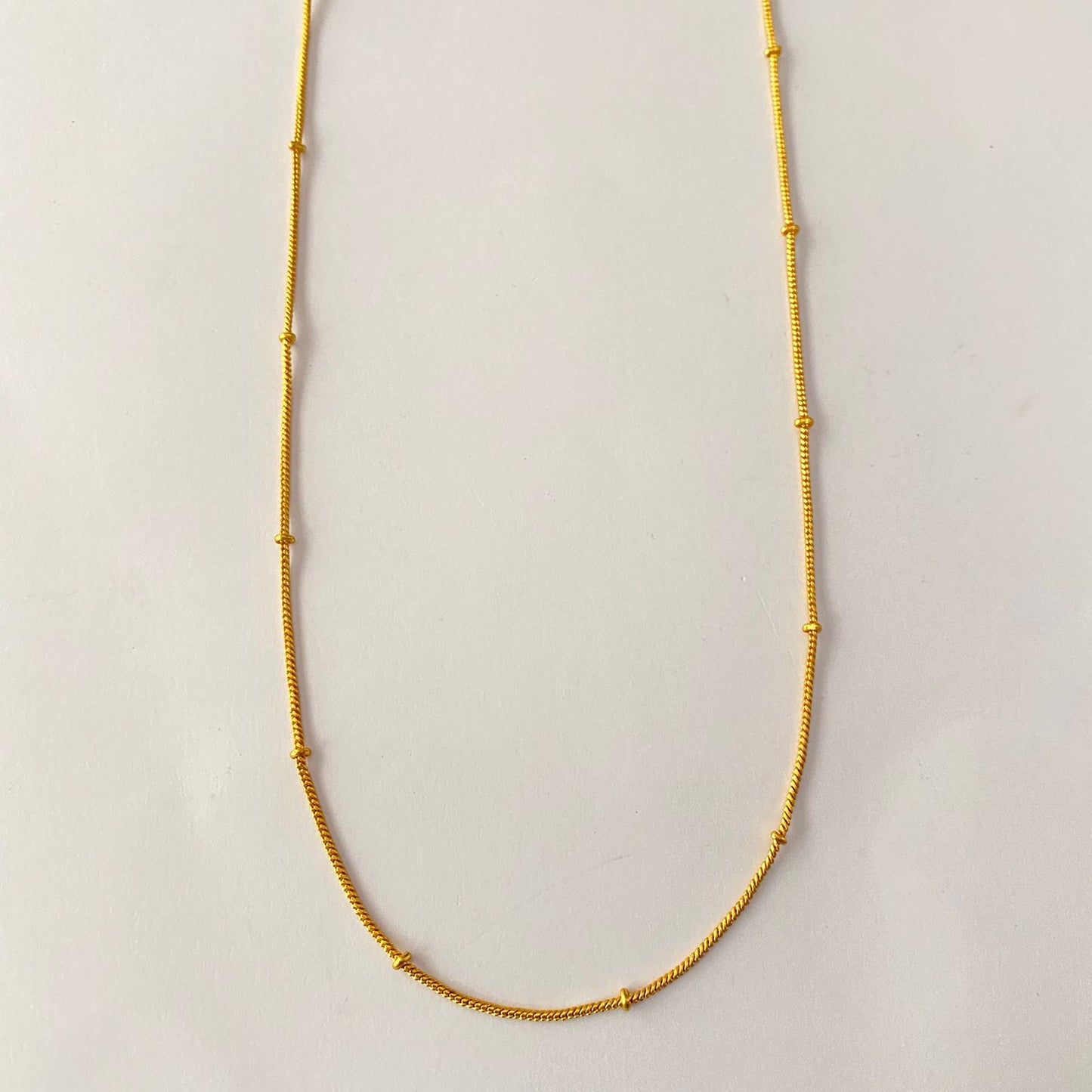 Gold Plated Long Chain