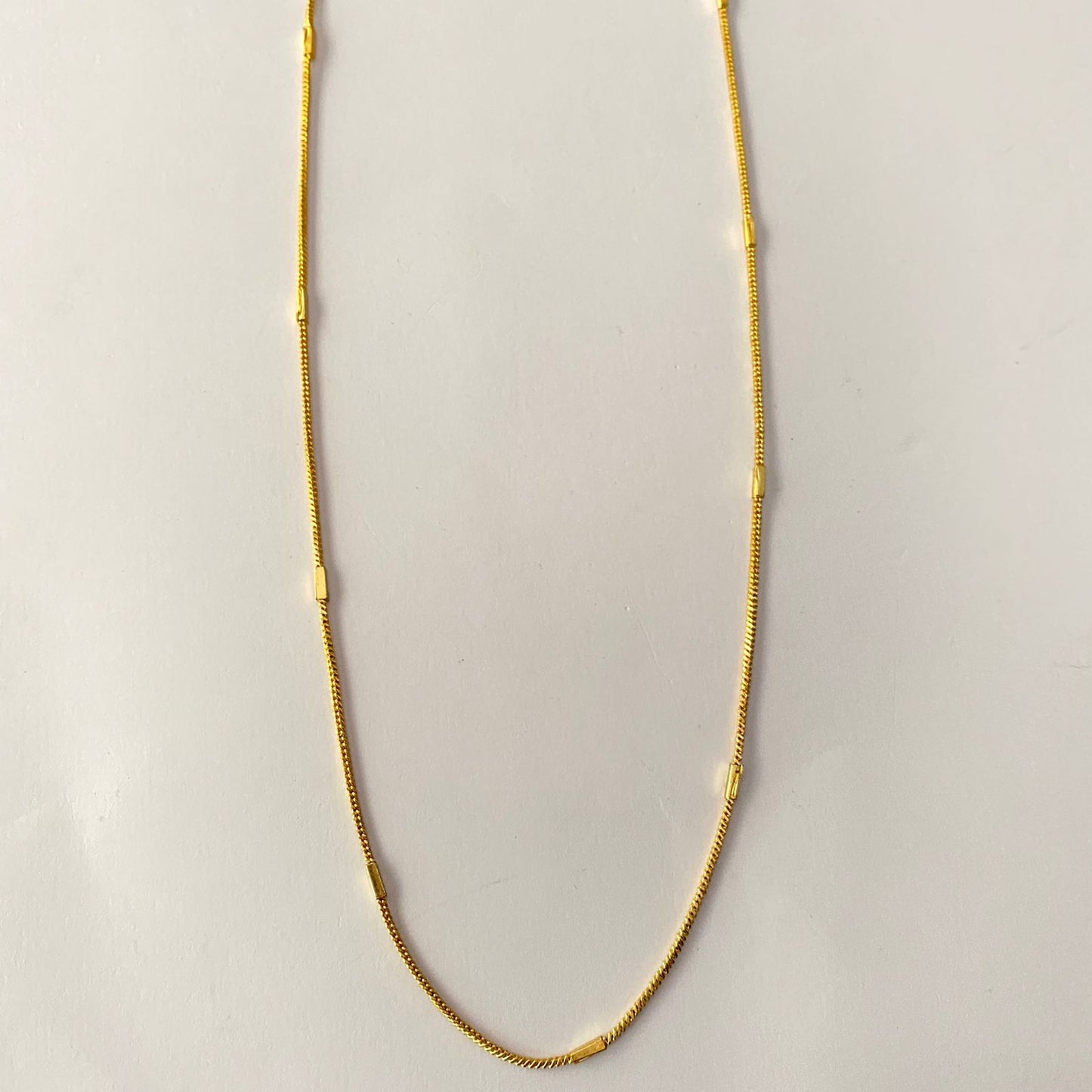 Gold Plated Long Chain